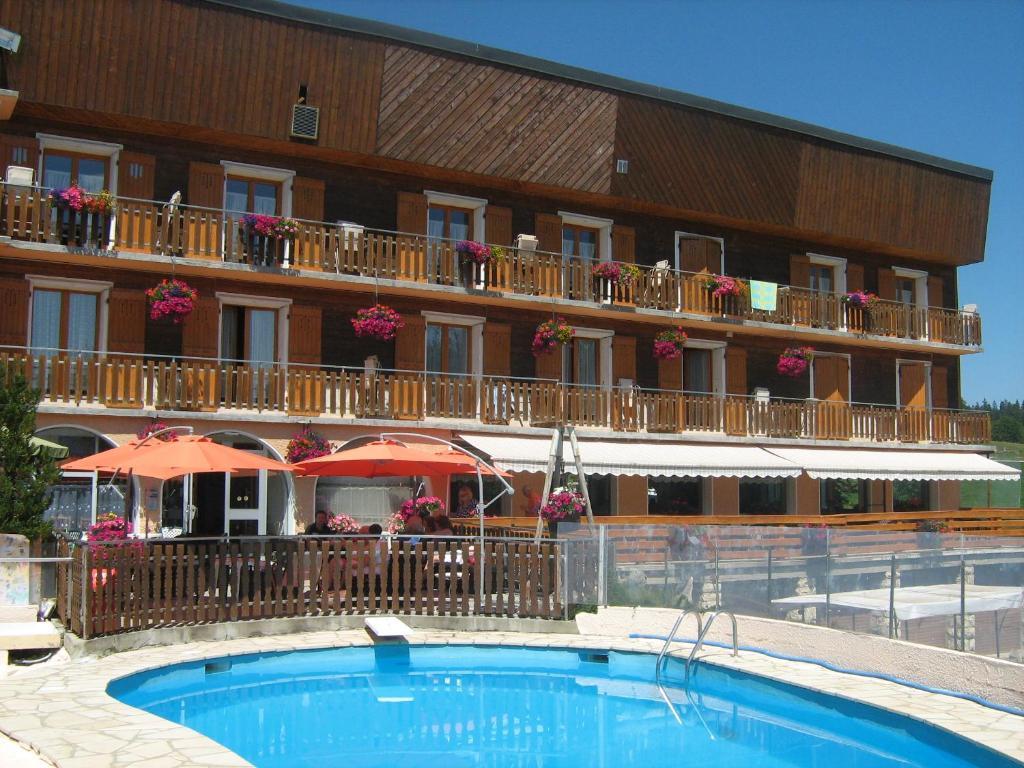 Hotel Notre Dame Des Neiges La Féclaz Exteriör bild